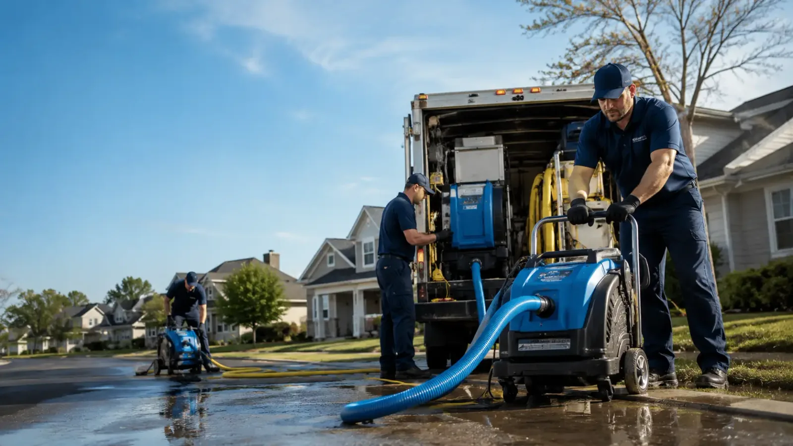 Flood Damage Cleanup in Hawks, MI